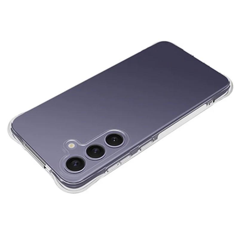 For Samsung Galaxy S25+ Clear TPU Case WANLONFENG TM Series 2.0mm Phone Back Cover