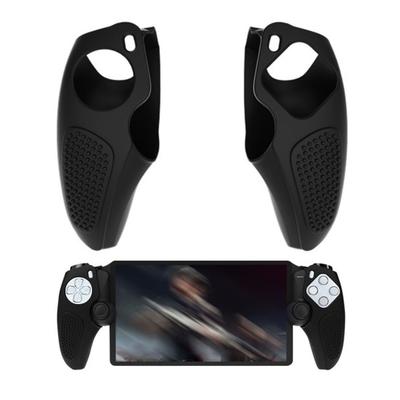 1 Par de Capas para Controle Silicone Dividido Manga Protetora Pele de Controle para PS5 Capa Macia para Console de Jogo Portátil para PlayStation Portal
