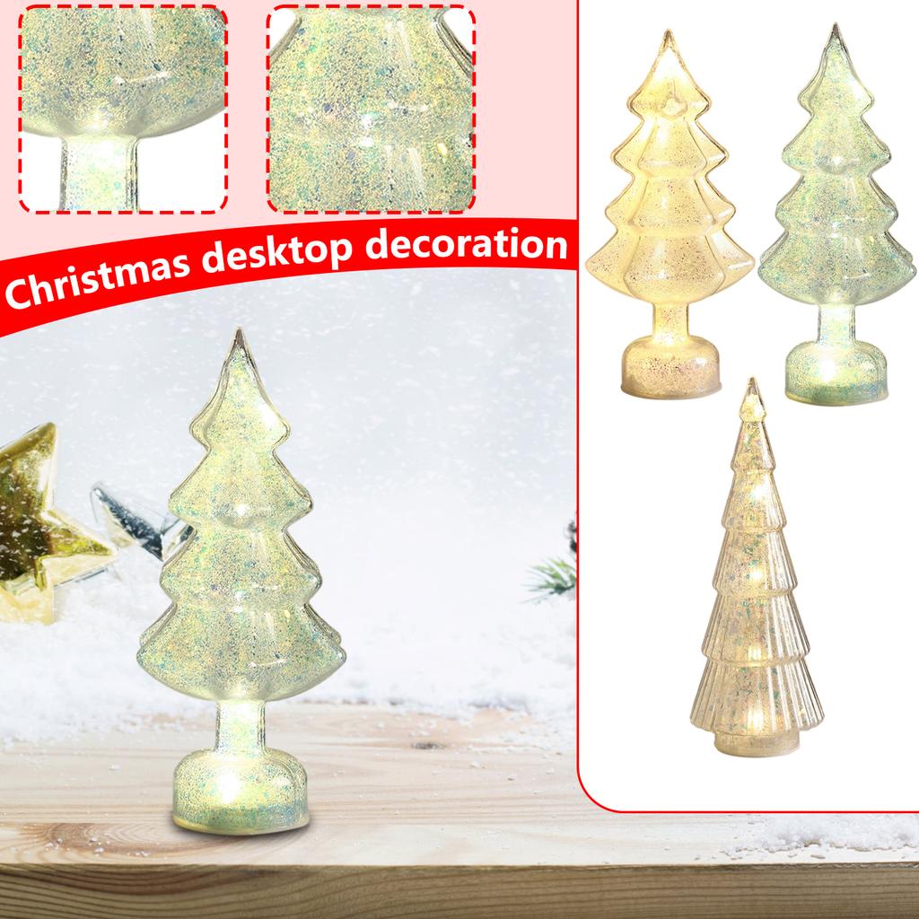 Luminous Christmas Tree Desktop Ornament Christmas Scene Atmosphere Decoration Nightlight Gift