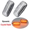 2x Flowing LED Side Marker Dynamic Turn Signal Light Lamp For Nissan Maxima Skyline R34 Almera N15 N16 Pulsar Primera P11 P12