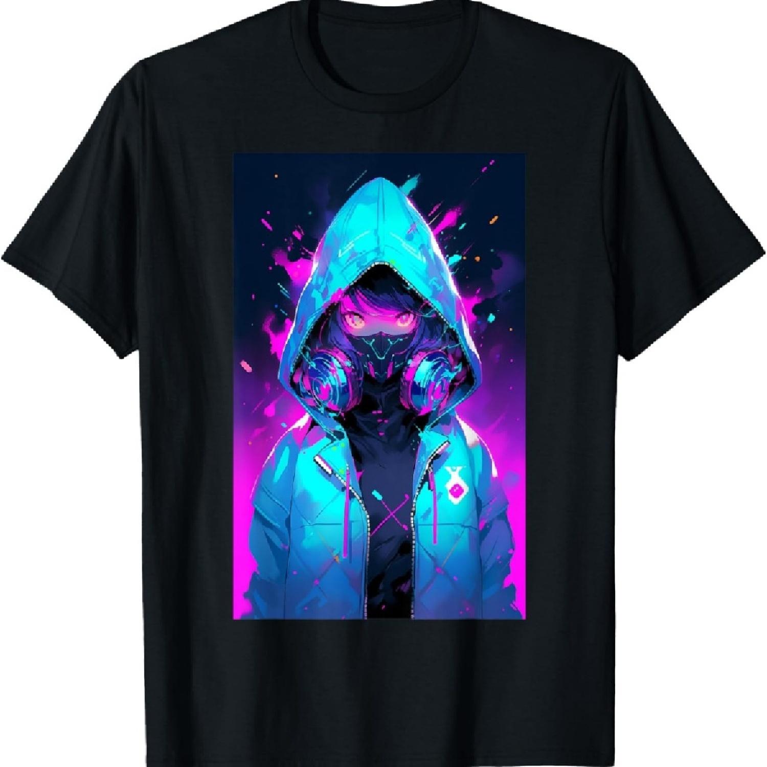 

Anime Girl Cyberpunk T-Shirt XXXXXL