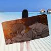 Tears On a Withered Flower Microfiber Printed Beach Towel Mountain Climbing Yoga Beach Swimming Running Absorbent Soft Towel