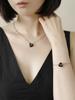 Sosoo Heart Chain Layered Bracelet