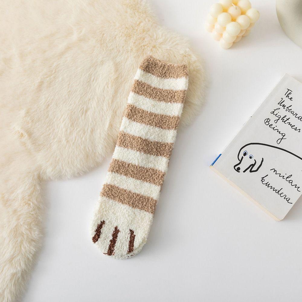 Elastic Home Sleeping Socks Women Socks Apparel Accessories Korean Style Socks Mid Tube Socks