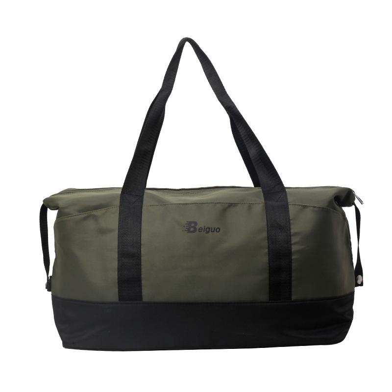 

New travel bag women s small business trip portable bag light handbag sports training contrasting color fashion luggage bag men