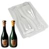 New 3D Football Chocolate Mold Plastic Transparent Red Wine Champagne Bottle Bakery Cake Decoration Baking Pastry Tools Mould