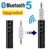 2 In 1 Wireless Bluetooth-compatible 5.0 Receiver Adapter 3.5mm Jack For Car Music Audio Aux A2dp Headphone Reciever Handsfree