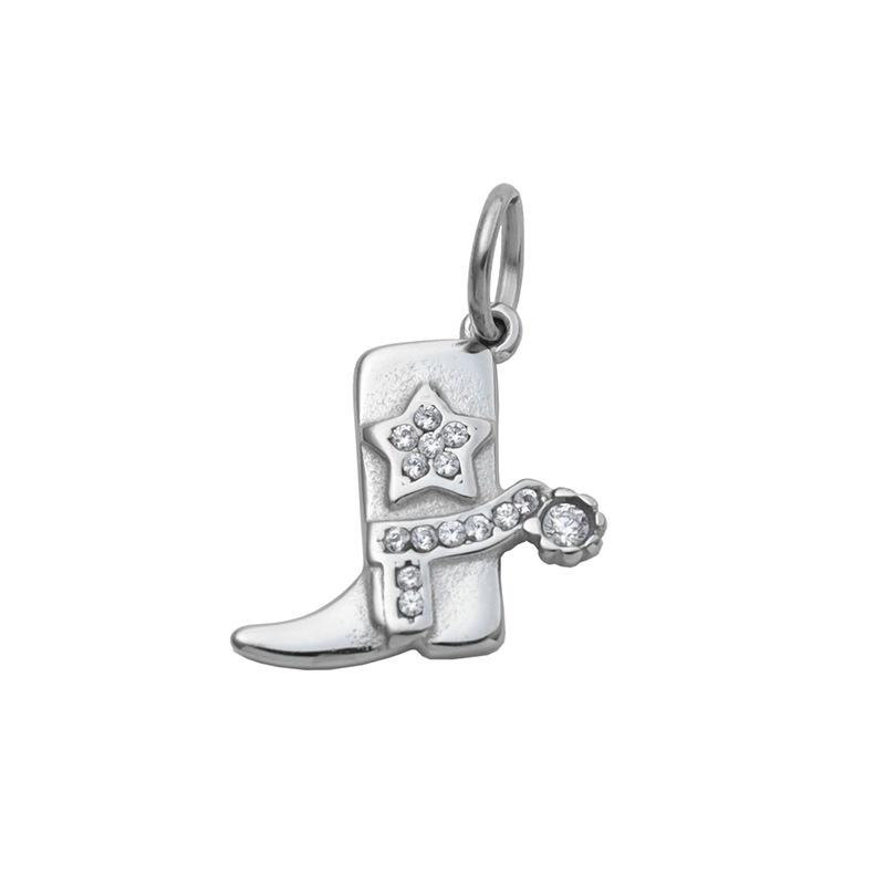 Drip Envelope High Heels Glasses Love A Scissors Pendant Necklace Vacuum Plated Stainless Steel Diy Accessories