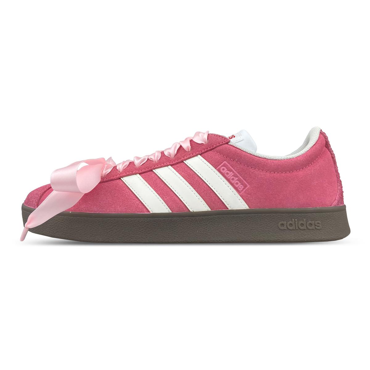 

Adidas Neo VL Court 2.0 Abrasion Resistant Low top Skateboard Shoes Unisex Pink HQ1802(Team652-ad) 35⅔