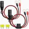 BLOLACDZ 2 Pack M6 (1/4 Inch) XL Terminal Harness Connector Cable for NOCO GC002 X-Connect