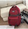 Schoolbag schoolbag for female junior high school students High school students Large capacity lightweight decompression backpack for primary s-