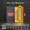 Colored Hex Wrench and Screwdriver Set - 6-Point, Multifunctional Tool with Extended Keys