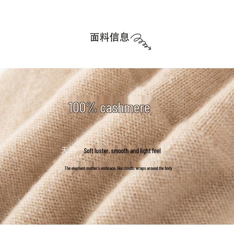 Unisex 100% Pure Cashmere Wool Knit Hat for Outdoor Warmth (Autumn/Winter Collection)