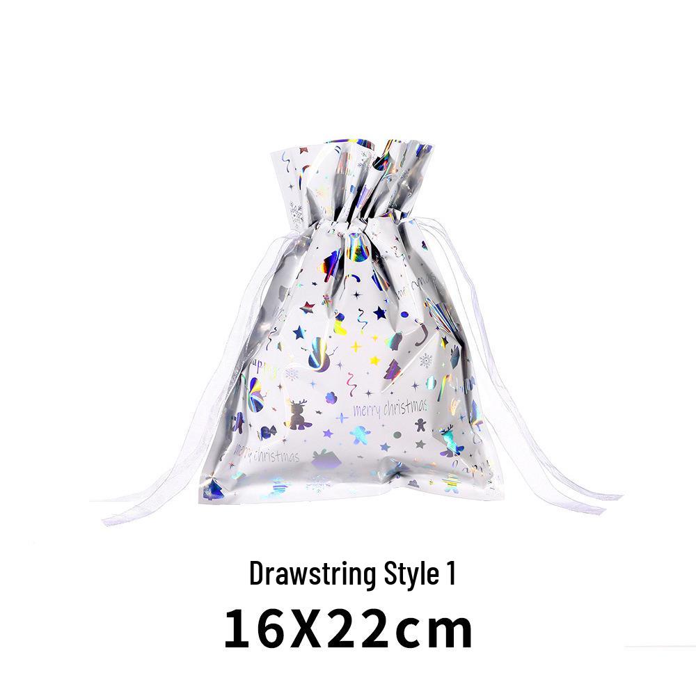 Exclusive Christmas Drawstring Gift Pouch - Festival Candy Bag in Stock
