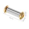2Pcs Solid Round Head Rivets Brass Knife Handle Hardware for Chef Knives DIY Handle Assembly Metal Rivet Screws Tools