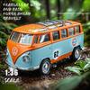 SPZS3 CCA Diecast 1/36 Volkswagen Classical Beetle Alloy Model T1 Bus Toy Boy Ford GT Simulation Miniature Voiture with Display Box QM9