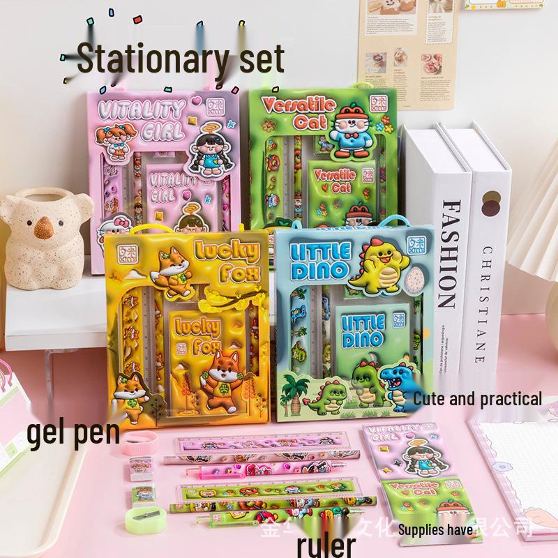 

Kids Stationery Set: Pencil Case for Back to School & Gifts