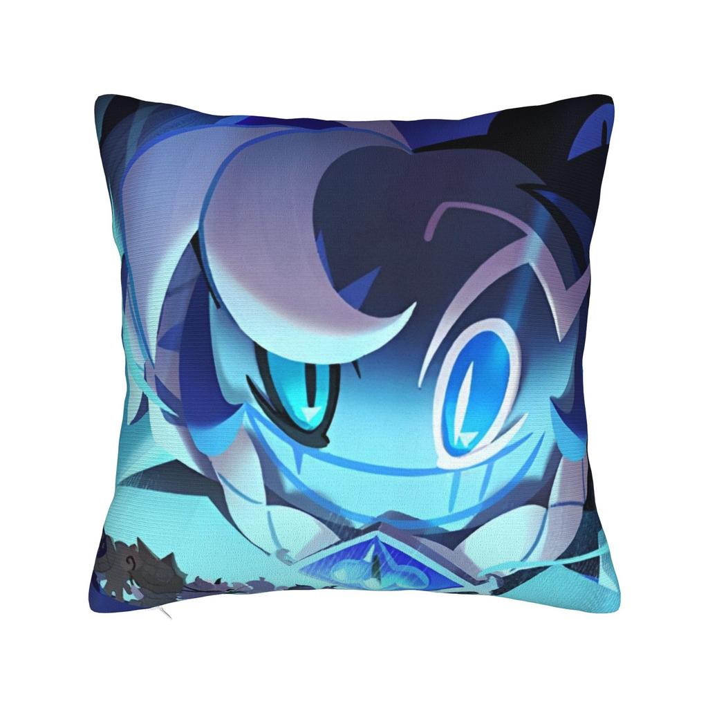 Shadow Milk Cookie Run Kingdom Square Pillow Covers Seat Cute Cartoon Anime Cushion Case Home Decoration Pillow Cover 45*45