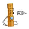 Flashlights USB Rechargeable 3 Modes Aluminum Alloy Sturdy Portable Torch Flashlight for Outdoor