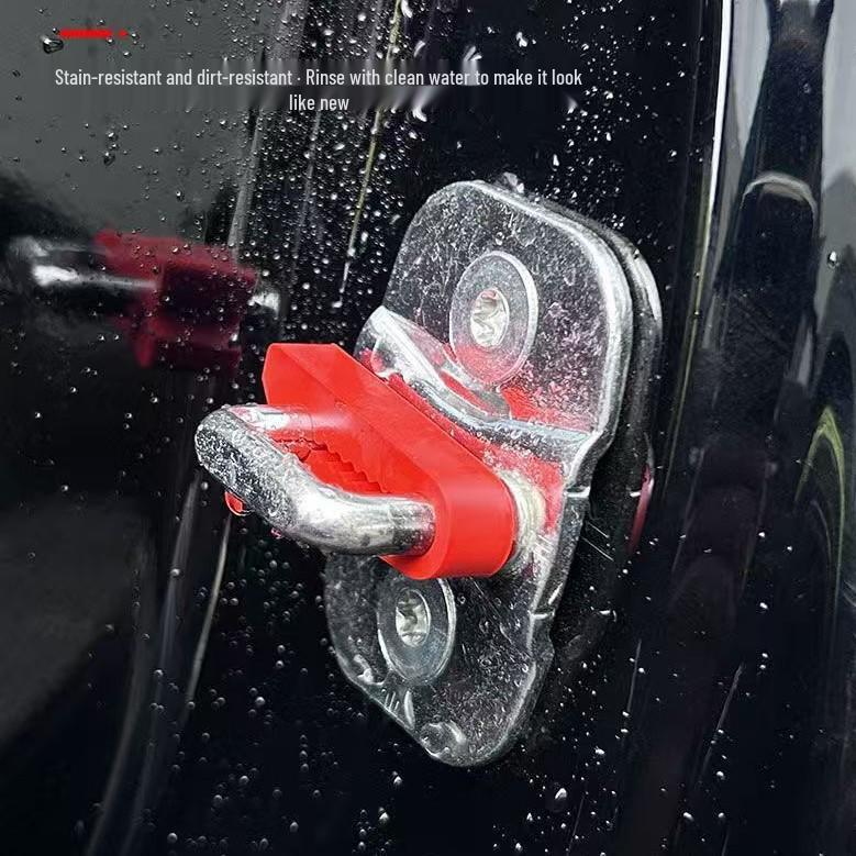 Silicone Car Door Lock Buckle Shock Absorbing & Protective Pad