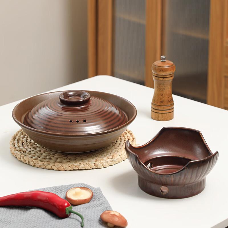 ZISIZ Ceramic Casserole Pot