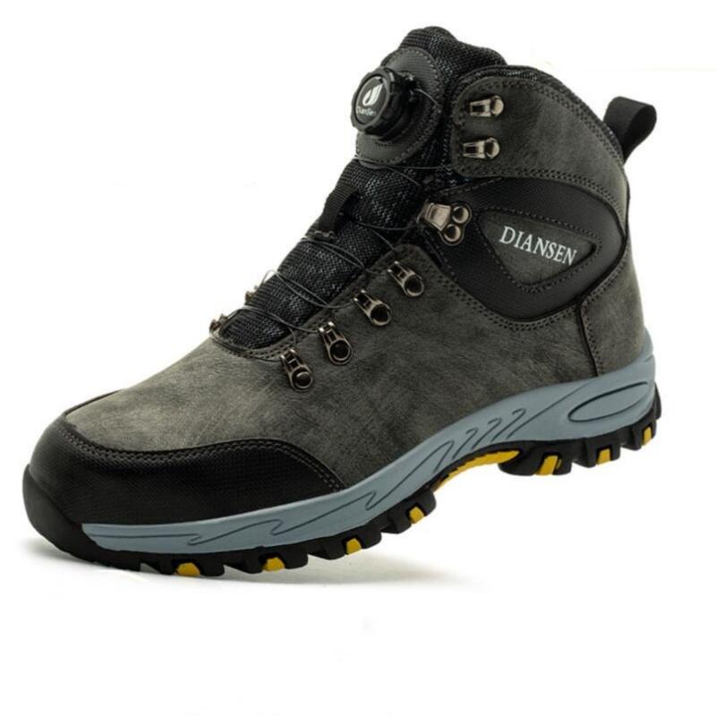 Rotating Button Safety Shoes Men Work Sneakers Indestructible Shoes Puncture-Proof Protective Shoes Work Boots Tactical Boots