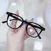 Unisex Anti Blue Light Glasses Frame B302 For Myopia Protection Fashionable Square Frame Suitable For Students And Adults