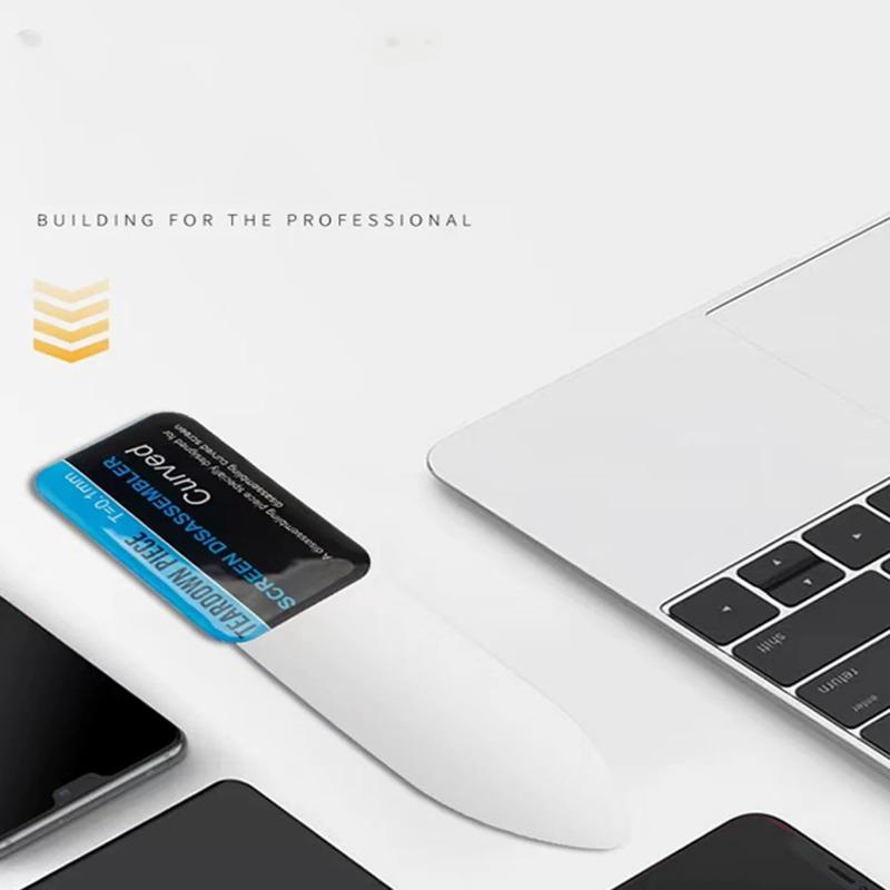 1-5 Pièces 0.1mm Tablette Téléphone Mobile Écran LCD Courbé Spudger Outil d'Ouverture Levier Carte Ultra Mince Flexible Démontage MétalAcier