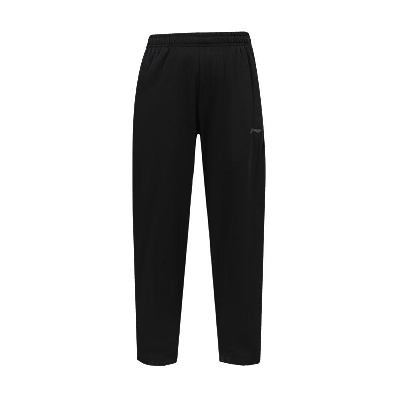 Li-Ning Casual Versatile Basic Long Straight Knit Sports Pants Men Bottoms AKLU821-1