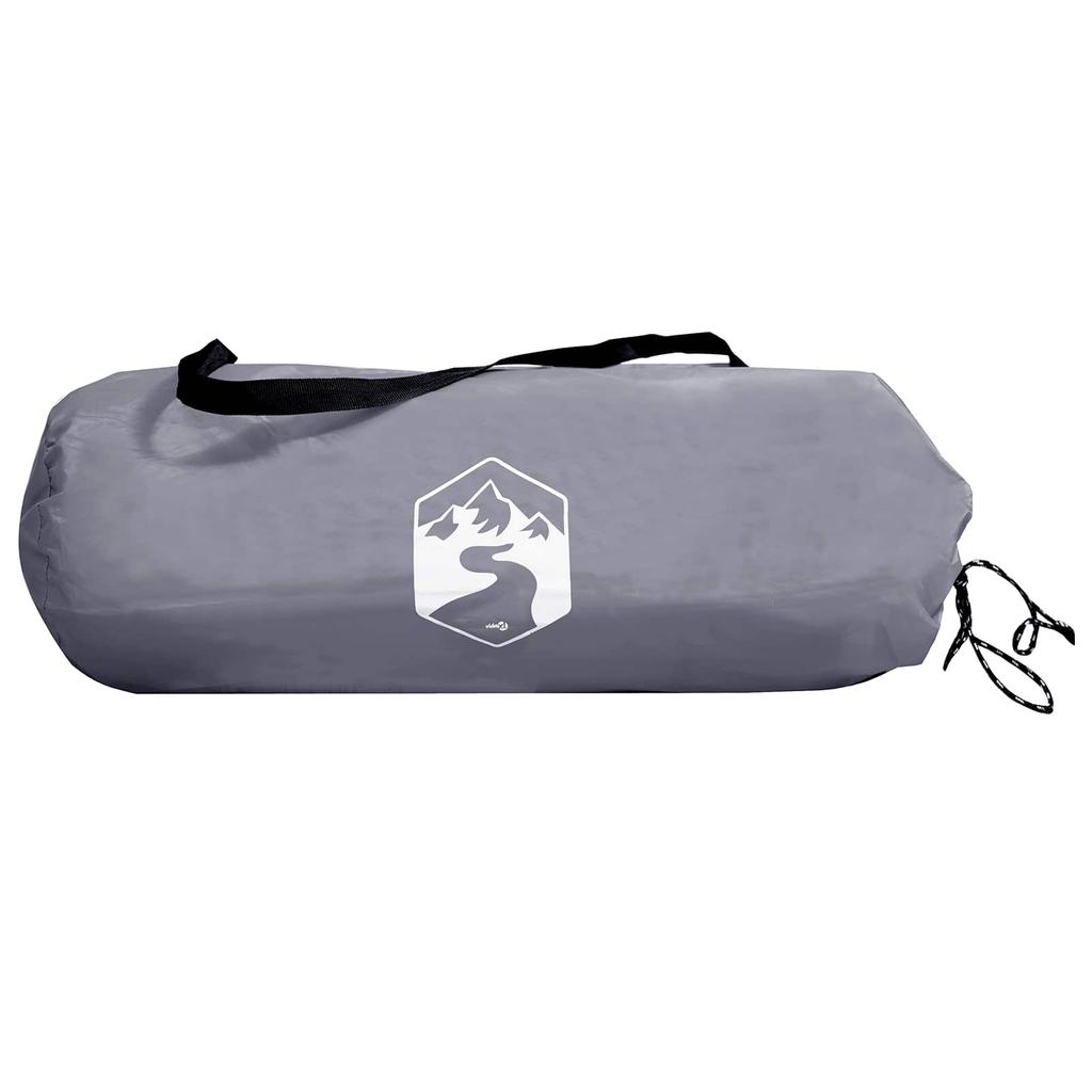 Tunnel Tent Grey and Orange 2 Person