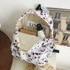 Campus-like Cute Trendy Niche Versatile Schoolbag Printed Graffiti Student Women's Backpack Lightweight Large Capacity Backpack