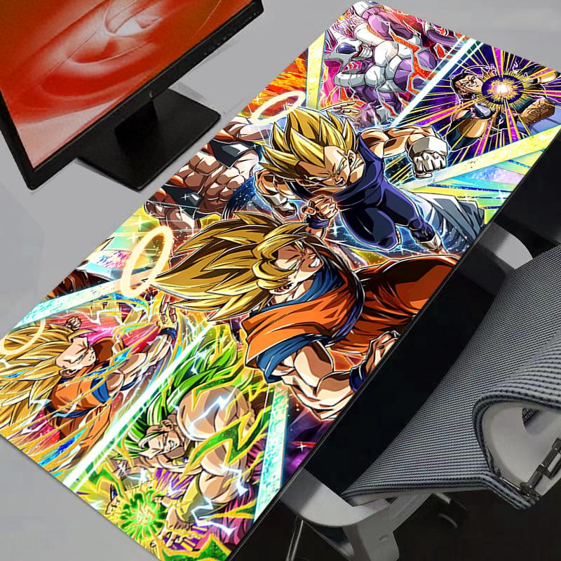 DBZ Dragon Ball Z Anime Pad Mouse new Mouse Mat Computer Gamer Locking Edge Mousepad XXL Keyboard PC Mice Mats Pad Rug for csgo