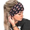 Wide Bandana Headbands for Women Boho Bandeau Headbands Knot Hair Scarf Bands Stretch Floral Printed Non Slip Headbands Elastic