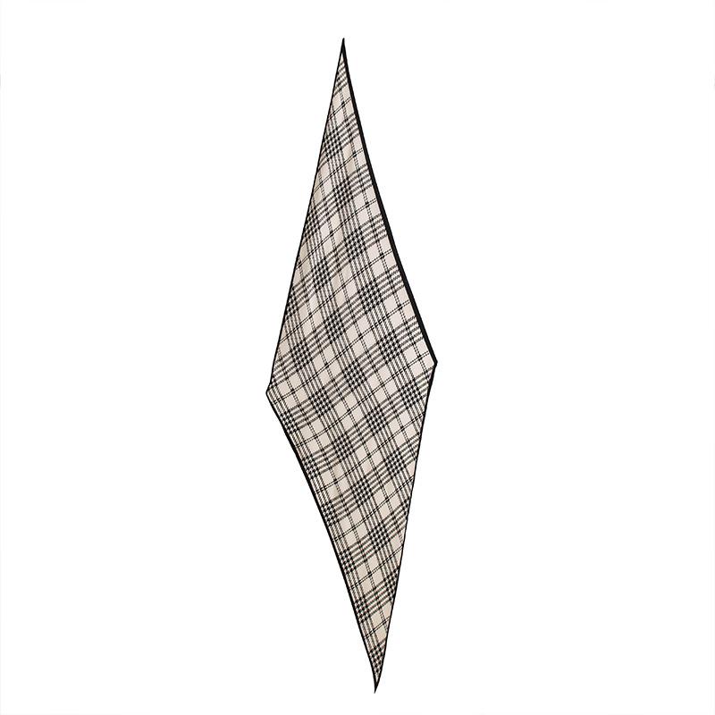Vielseitiger modischer und eleganter Schal aus Maulbeerseide Herbst Neu Damen Doppelkrepp-Schal Sonnenschutz Warmer Schal