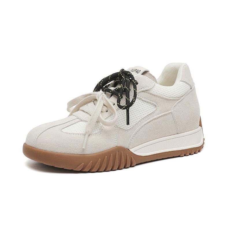 

Spring and Autumn new inner height increase moral training casual women s shoes fashion college wind non-slip breathable sports shoes women s one 2025 39