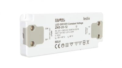 Zasilacz Led Slim 12V Dc 20W Zns-20-12 Ldx10000138