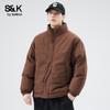 Baleno S&K Amerikanischer Stil Minimalistische Herren-Baumwolljacke