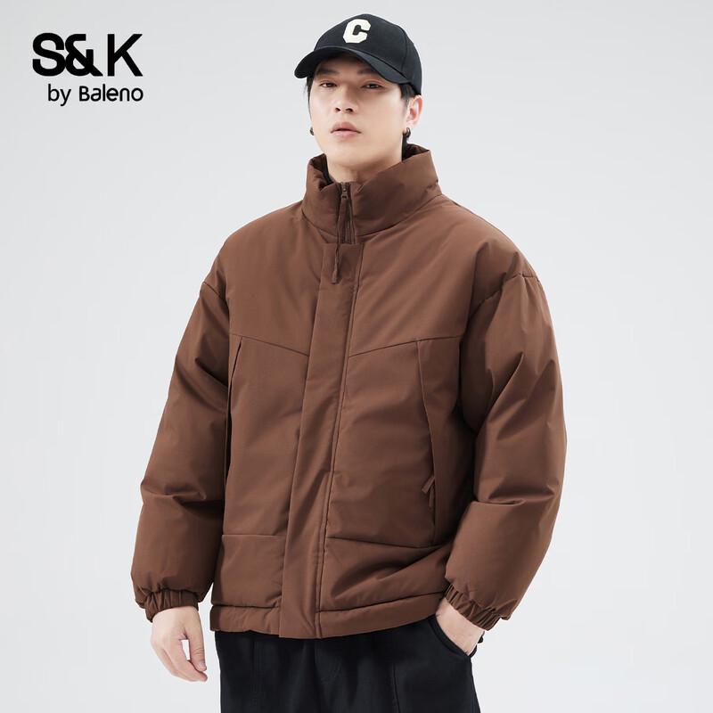Baleno S&K Amerikanischer Stil Minimalistische Herren-Baumwolljacke