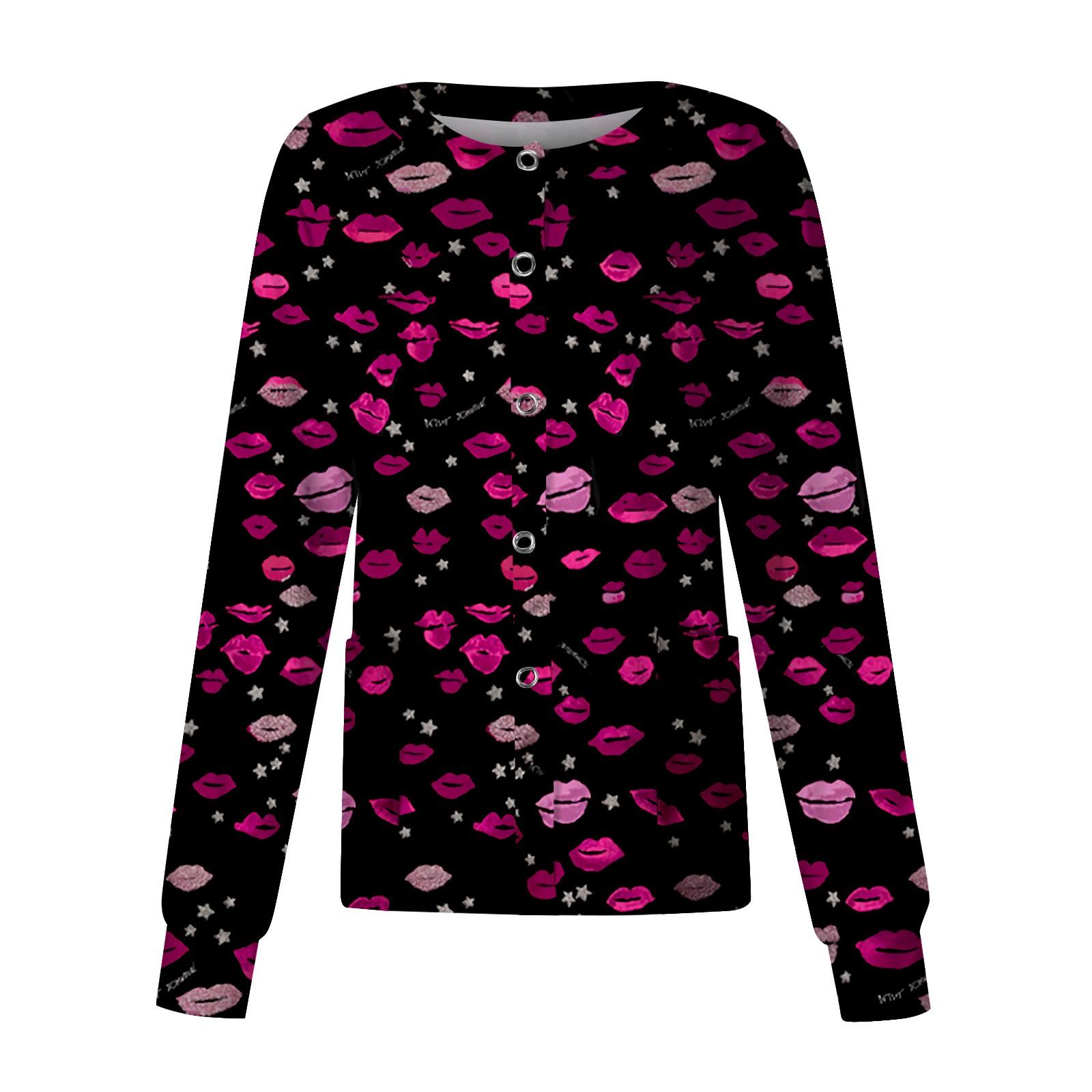 

Женский однобортный защитный комбинезон с длинным рукавом и карманом, рабочий воротник-стойка, кардиган, куртка, топ S винный