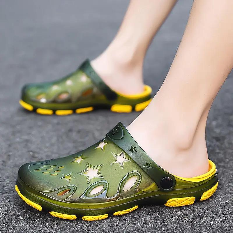 Fashion Hole Man Sandals 2025 Styles 39 Luxury on Offer in Welcome Deal Wholesale Descount Breathable Casual Eva Big Size Shoes for Men