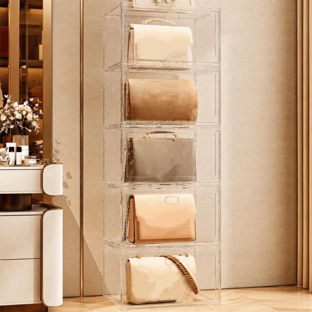Plastic Shoes Storage Box Thickened Sport Shoe Display Case Model Display Box  For Home