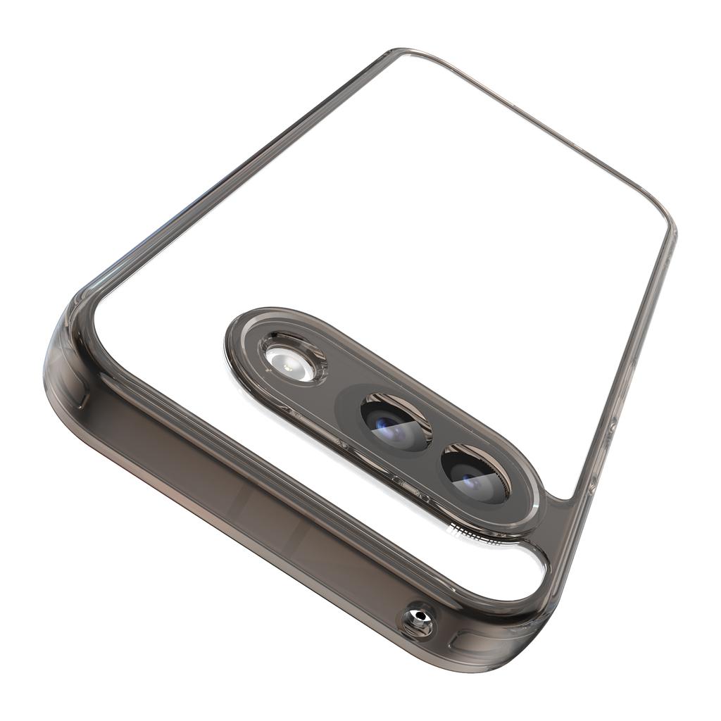 For Google Pixel 9a Case TPU+Acrylic Phone Back Cover Anti Yellowing