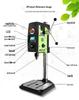 220V Mini Bench Drill with Digital Display - Multipurpose High Precision Tabletop Lathe & Milling Machine for Household and Industrial Use