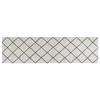 VidaXL Tapis de cuisine lavable impression carrée 45x150 cm velours 136567