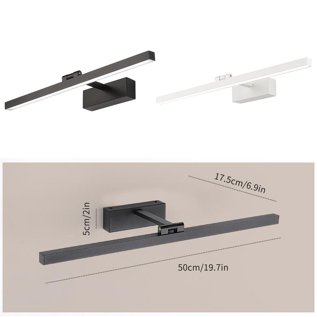 Modern LEDs Sconce Wall Lamp AC100-240V 12W 50cm/19.7in Bathroom Mirror Light Fixture Indoor Wall