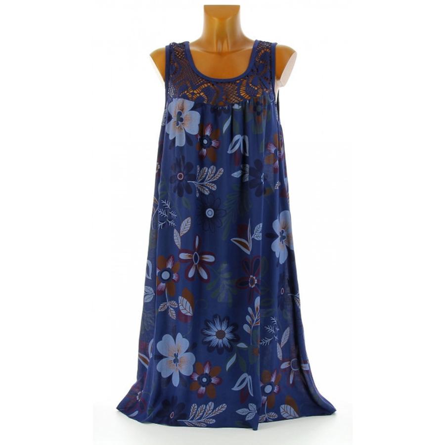 Women's Viral Sleeveless Bodysuit Lace Printed Loose Backless Dress