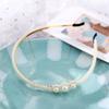 Modyle Fashion Full Pearl Hairbands Elastic Flower Women Hair Hoop Bands Headband Bezel Girls Hair Accessories Headdress