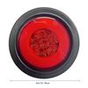 High Intensity 30 LED 4 Inches Trailer Brake Light For Automotive Signal Lamps Waterproof Stop Lamp Easy Installation