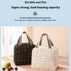 Simple Insulated Lunch Bag Thermal Outdoor Food Box Insulation Cooler Bento Bag Large Capacity Cooler Bag Women Storage Banto