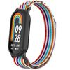 Direktvertrieb ab Werk für Xiaomi Mi Band 8 Metallstecker-Schlaufe Nylon-Uhrenarmband Smartband-Uhr